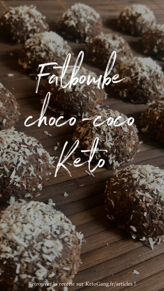 resultat keto fat bombe chocolat coco