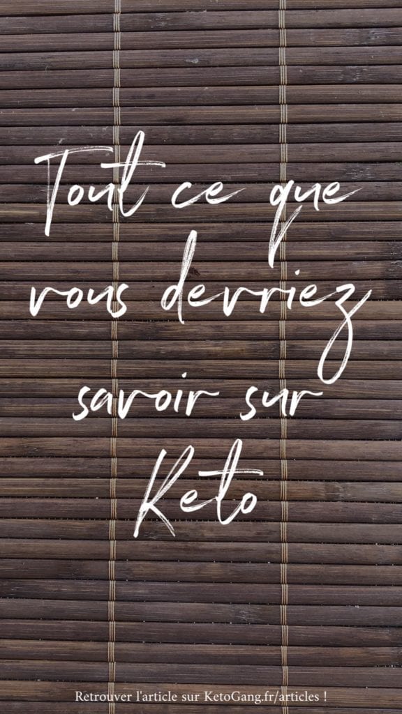 résultat tout savoir sur keto en français